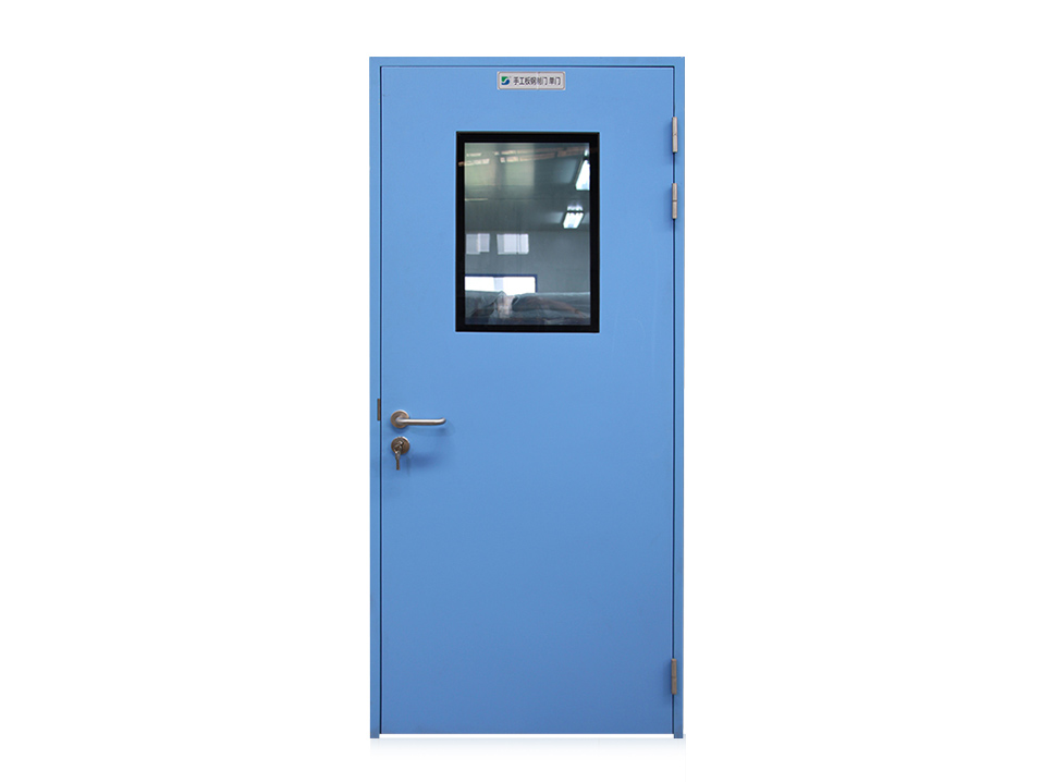 Powder Coated Standard Steel Cleanroom Door