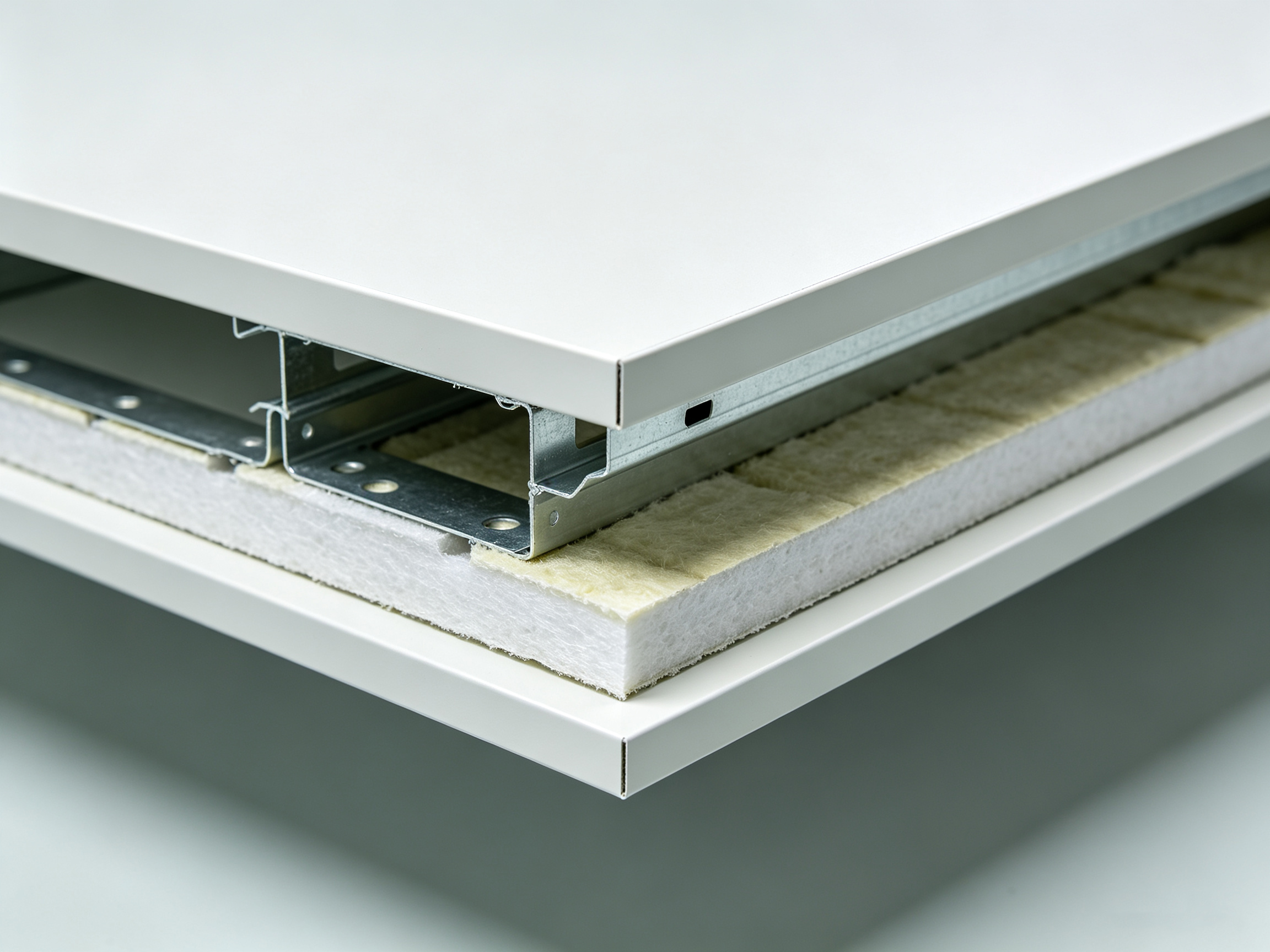 Thermal Insulated Double Layer Cleanroom Ceiling System